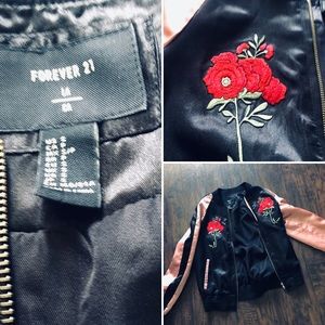 vintage forever 21 leather jacket:)
